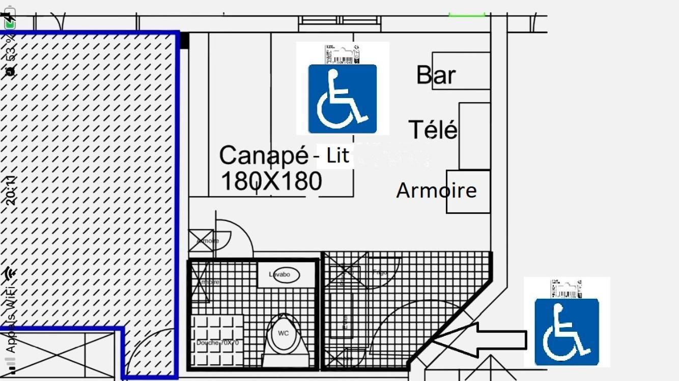 Studio "Maryline" Sejours Parisiens Abordables - Rez De Chaussee Sur Beau Patio Ombrage- Accessible Handcaps - Grand Canape-Lit Clic Clac 2 Places - Cuisine Equipee - Salle De Bains - 5 Minutes Du Metro Brochant Ligne 13,Bus 74 Et 31 ภายนอก รูปภาพ
